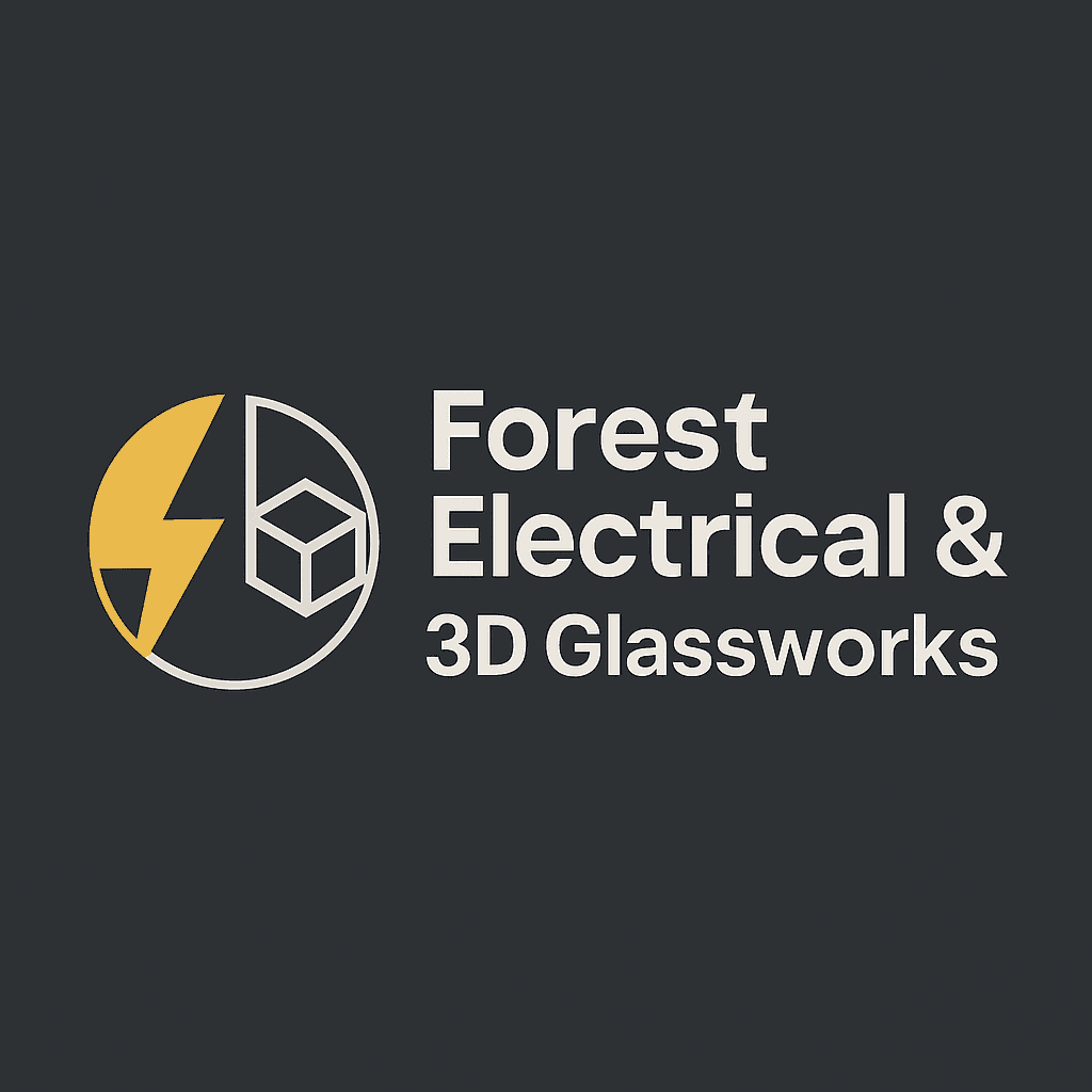 Logo of Forest Electrical & 3D Glassworks